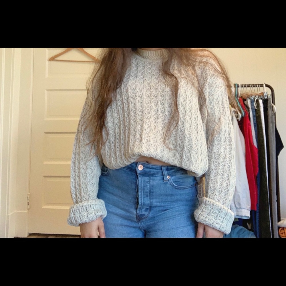 Basix Fenn Wright & Mason | Cream Knit Sweater